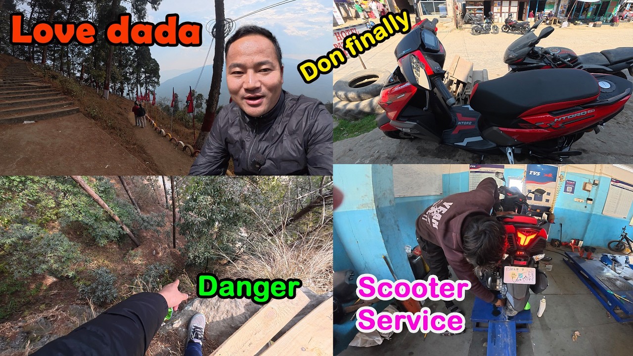 Love dada❤️ || Scooter Service || Taplejung Phungling 📍