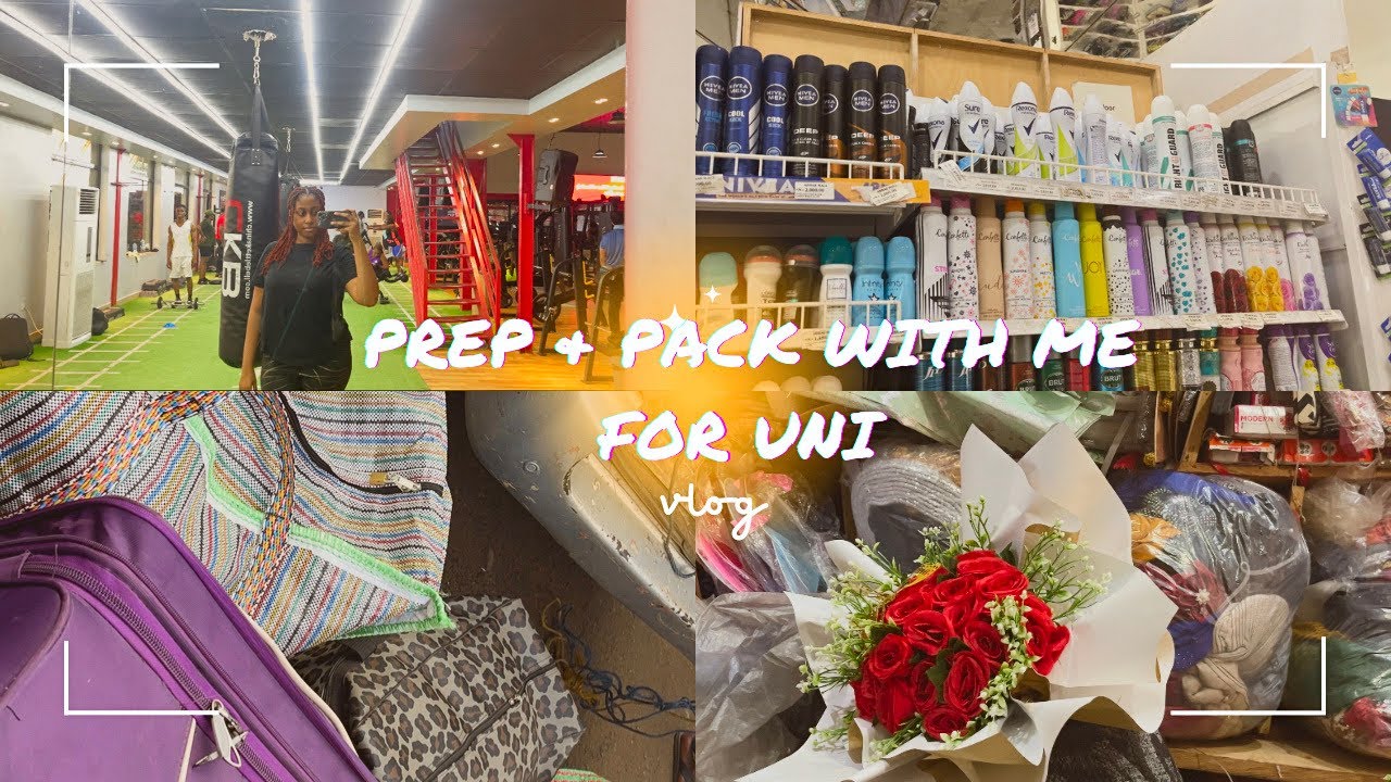 Prep & Pack with me for UNi. *Final year edition*   #abuad #university