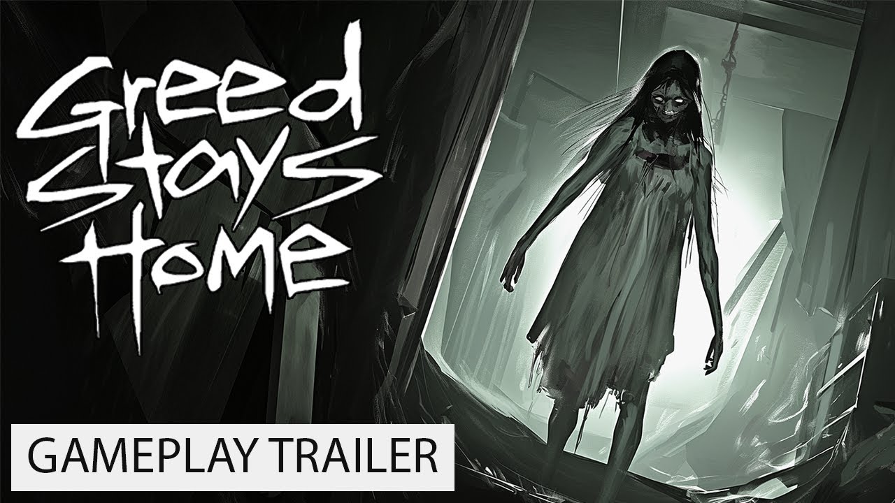 Indie Horror Game - Greed Stays Home, gameplay trailer