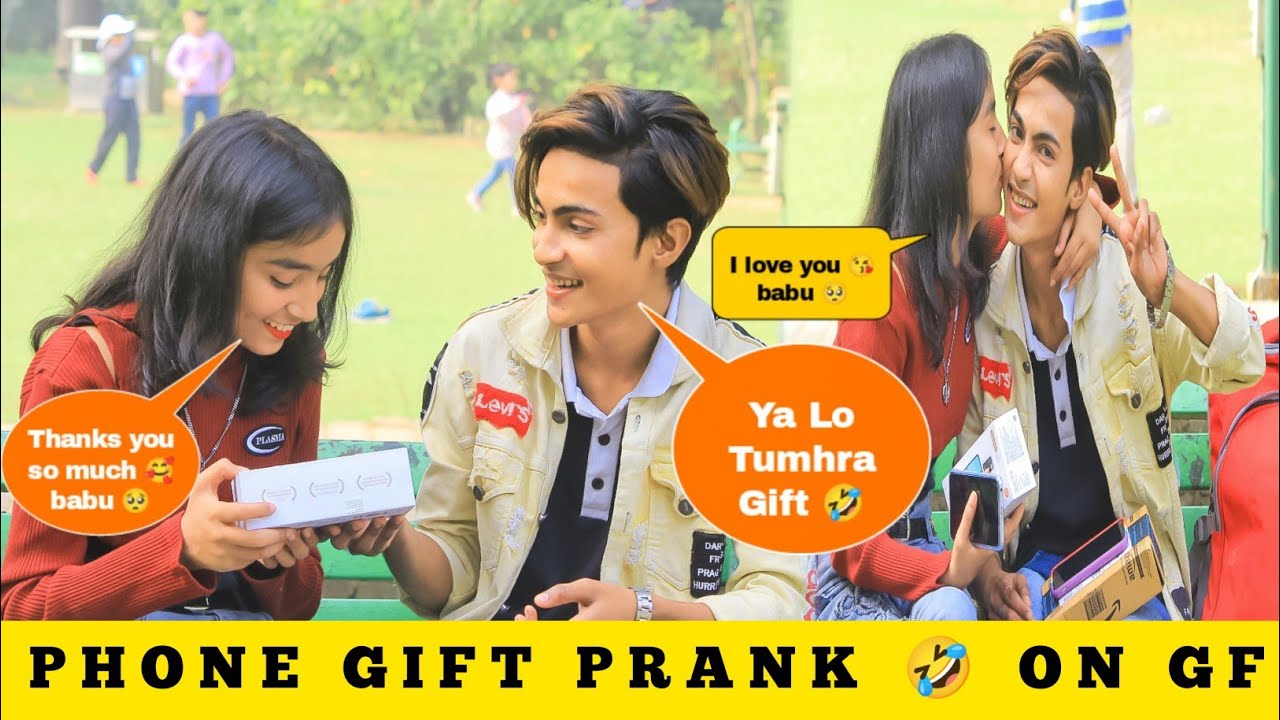 Phone Gift Prank 😬 On Girlfriend || Gone Extremely Wrong 😟 || Justin Romio