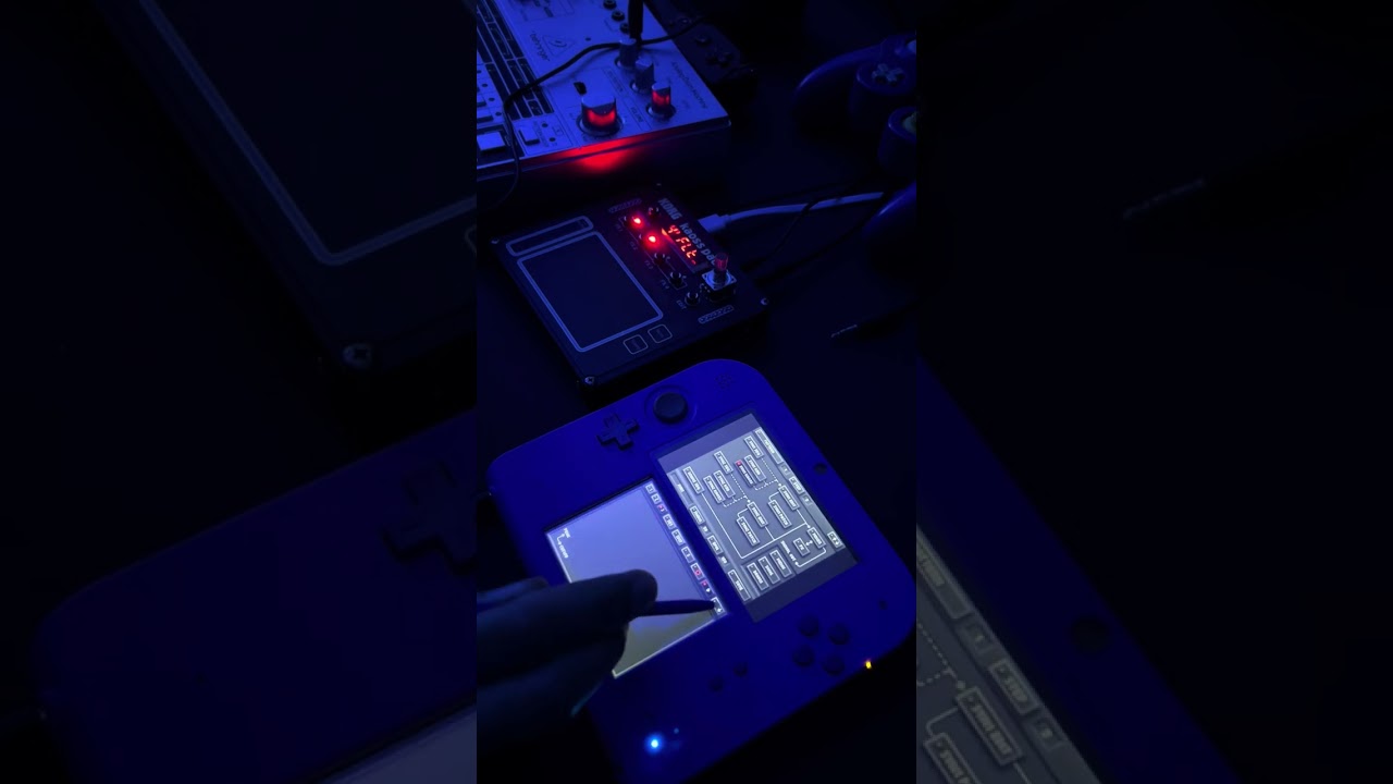 Live Performance Practice on Korg DS-10 Synthesizer and Korg NTS-3 KAOSS Pad