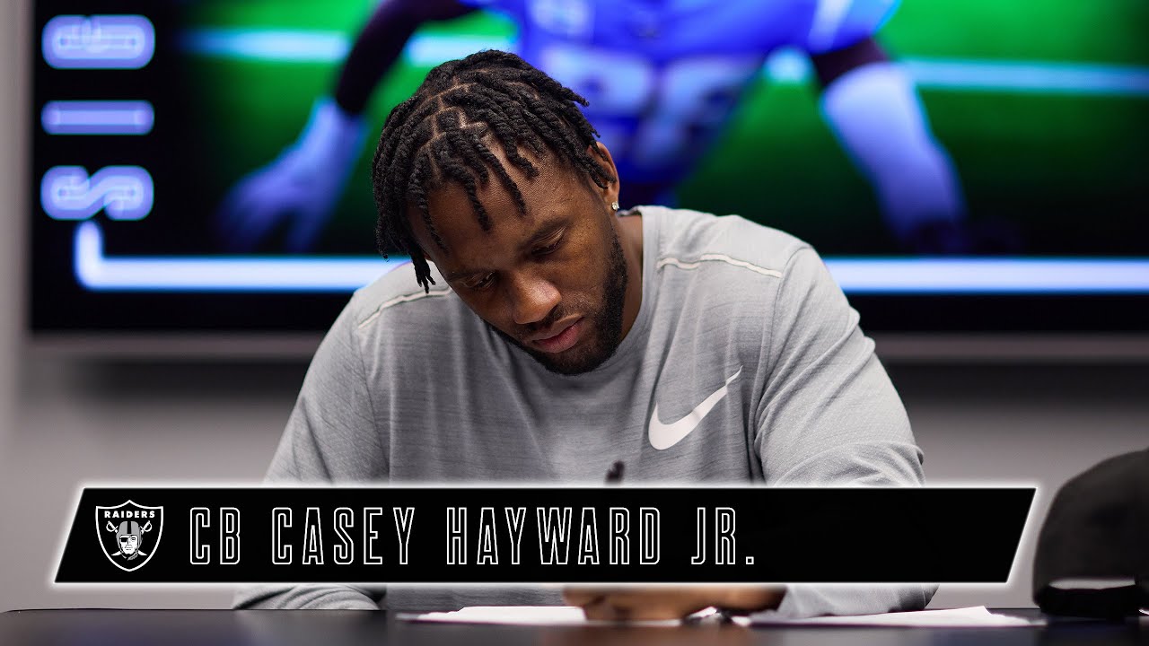 Casey Hayward Jr. Officially Joins the Silver and Black | Las Vegas Raiders
