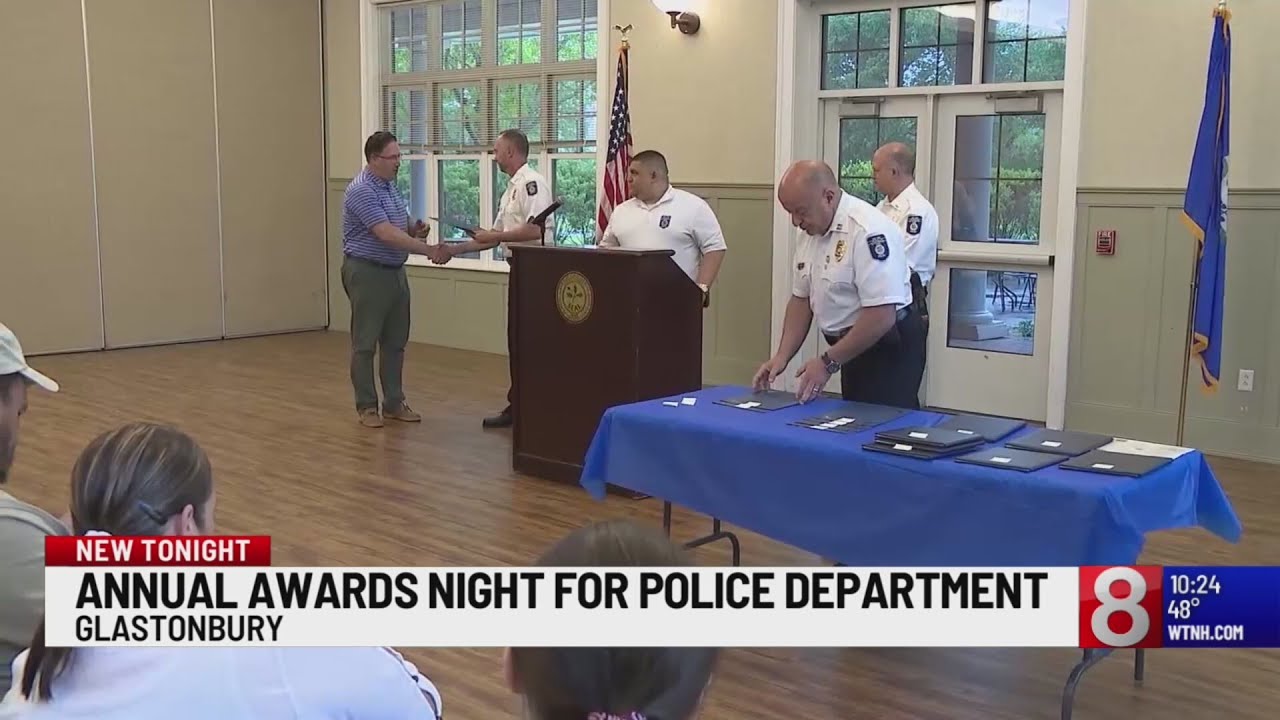 Glastonbury PD fetes bravest personnel at annual awards ceremony