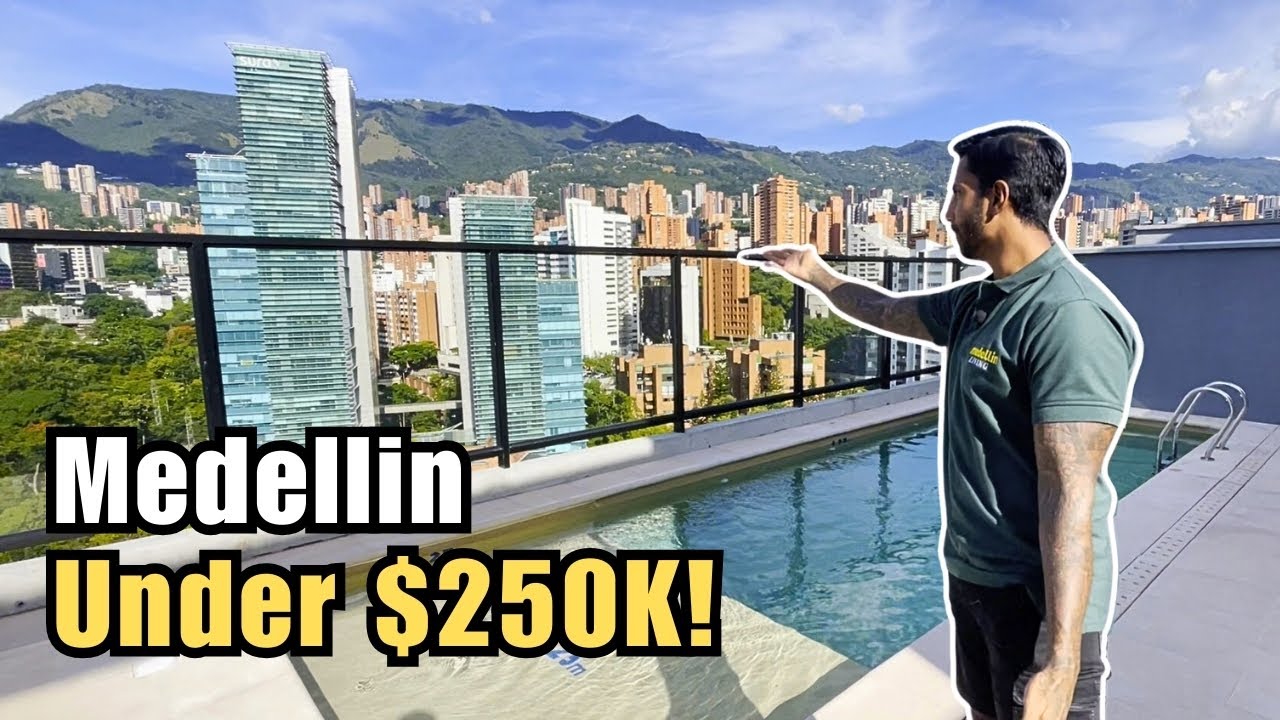 Touring Medellin's BEST Apartments Under US $250K!