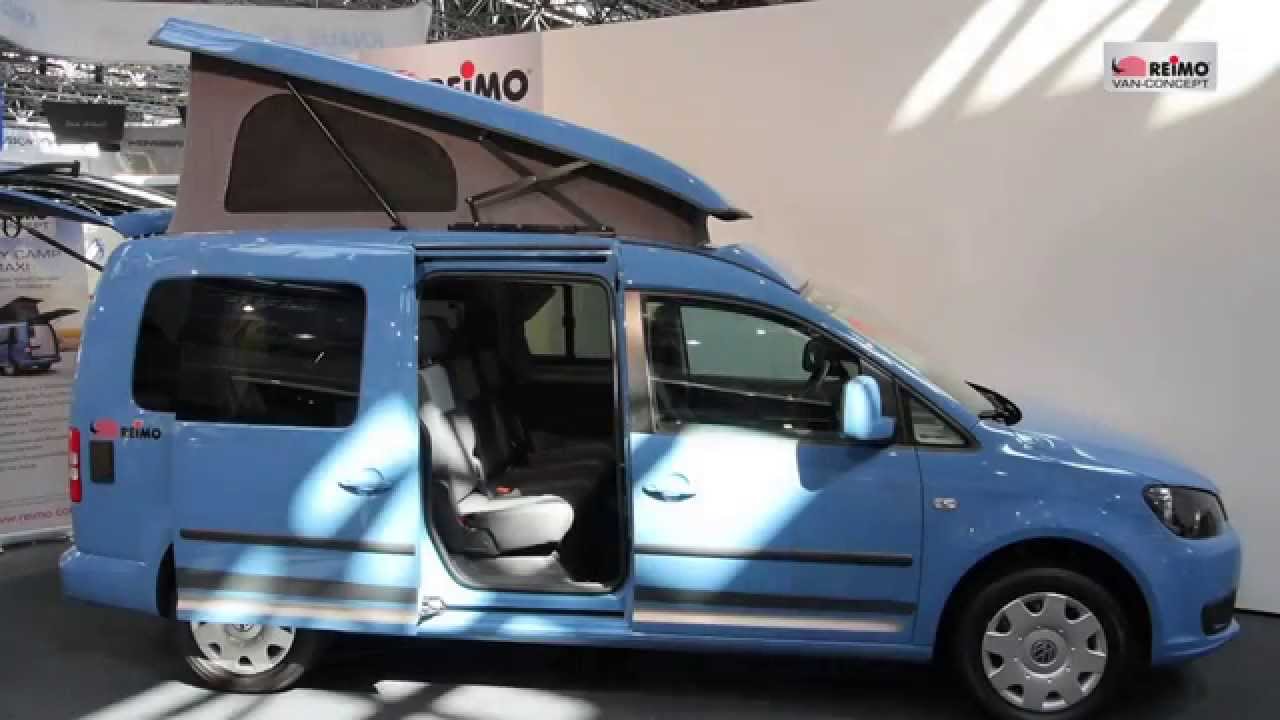 VW Caddy Camp Maxi Minicamper - compact Camper for 3 people