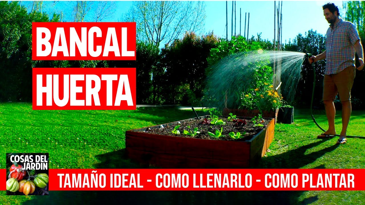 Como hacer un Bancal para Huerto Urbano - Con qu&eacute; llenarlo - Qu&eacute; y C&oacute;mo Plantar en el caj&oacute;n