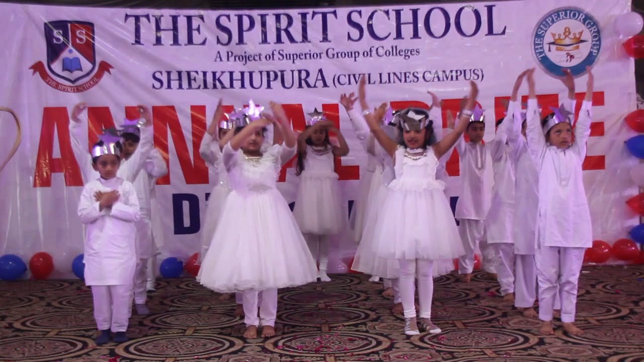 Kids Tableau || Amazing performance of young students | The Spirit school Sheikhupura