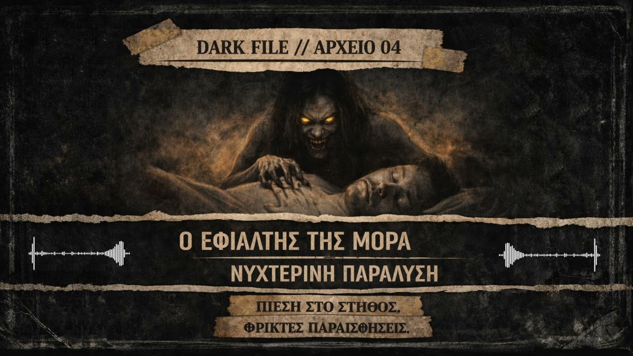 &Mu;&Omicron;&Rho;&Alpha; &Kappa;&Alpha;&Iota; &Upsilon;&Pi;&Nu;&Iota;&Kappa;&Eta; &Pi;&Alpha;&Rho;&Alpha;&Lambda;&Upsilon;&Sigma;&Eta; &ndash; O&iota; &sigma;&iota;&omega;&pi;&eta;&lambda;έ&sigmaf; &epsilon;&pi;&iota;&sigma;&kappa;έ&psi;&epsilon;&iota;&sigmaf; | DARK FILES #4