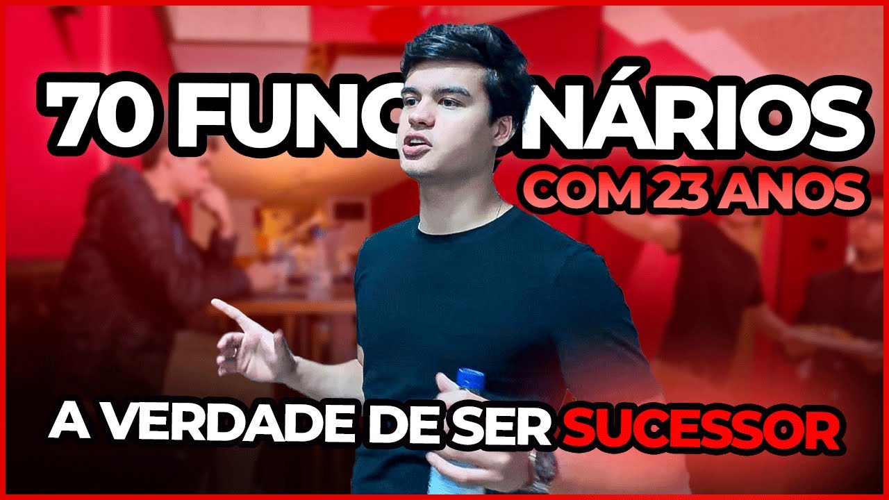 A VERDADE DE SER UM SUCESSOR A FRENTE DE 70 COLABORADORES 