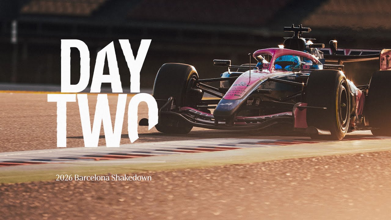 Pierre Gasly&rsquo;s first day in his new 2026 F1 Car | A526