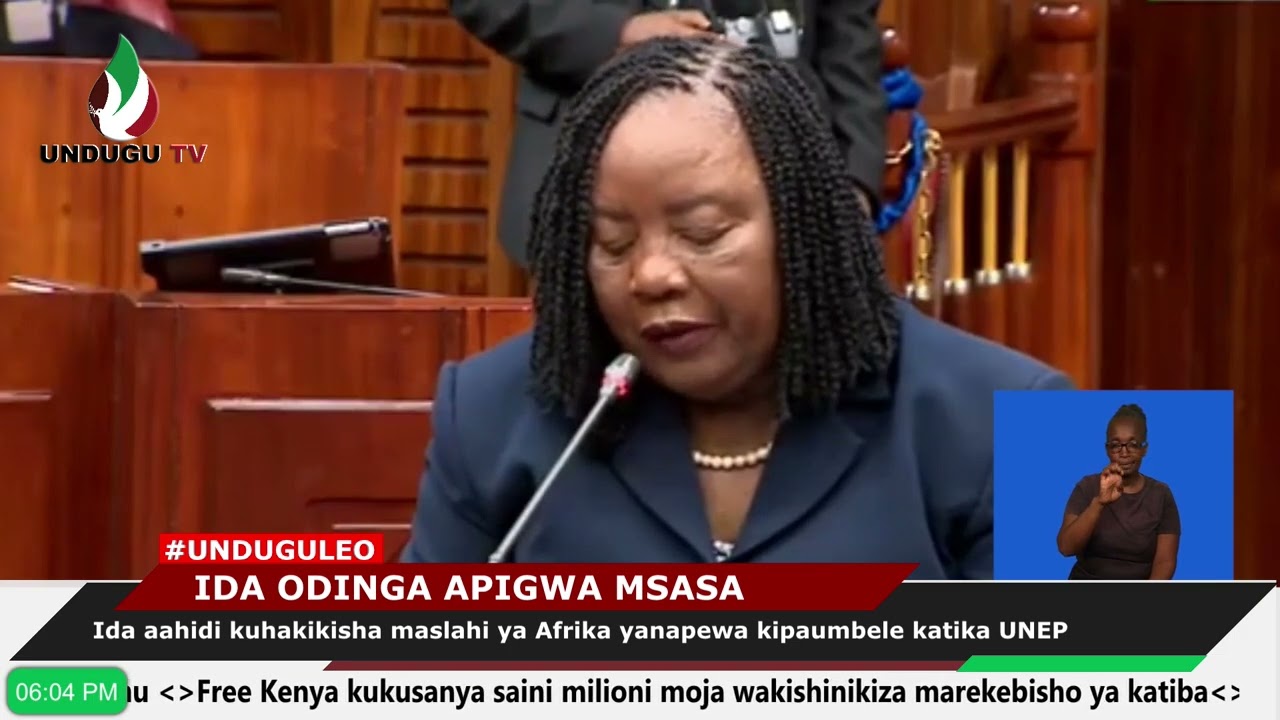 Ida aahidi kuhakikisha maslahi ya Afrika yanapewa kipaumbele katika UNEP