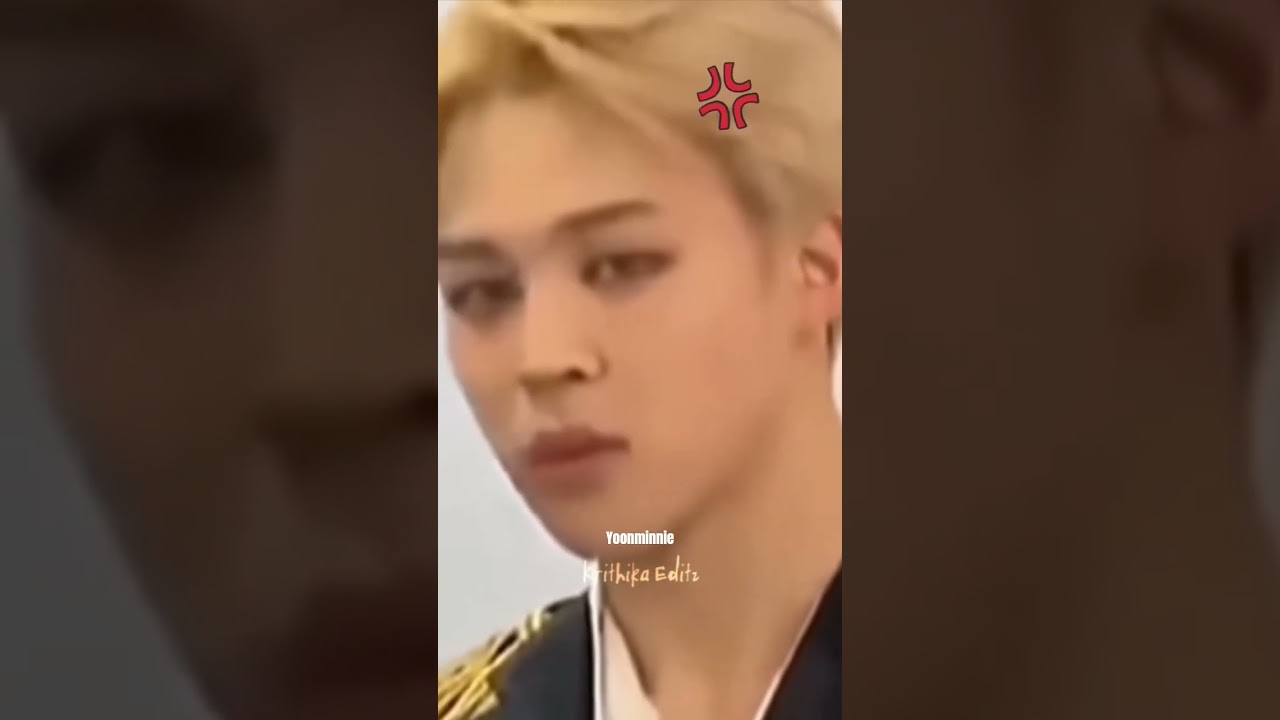 Jimin is jealous 😡|#bts #yoongi #jimin #taehyung #yoonmin #shortsviral|Yoonminnie