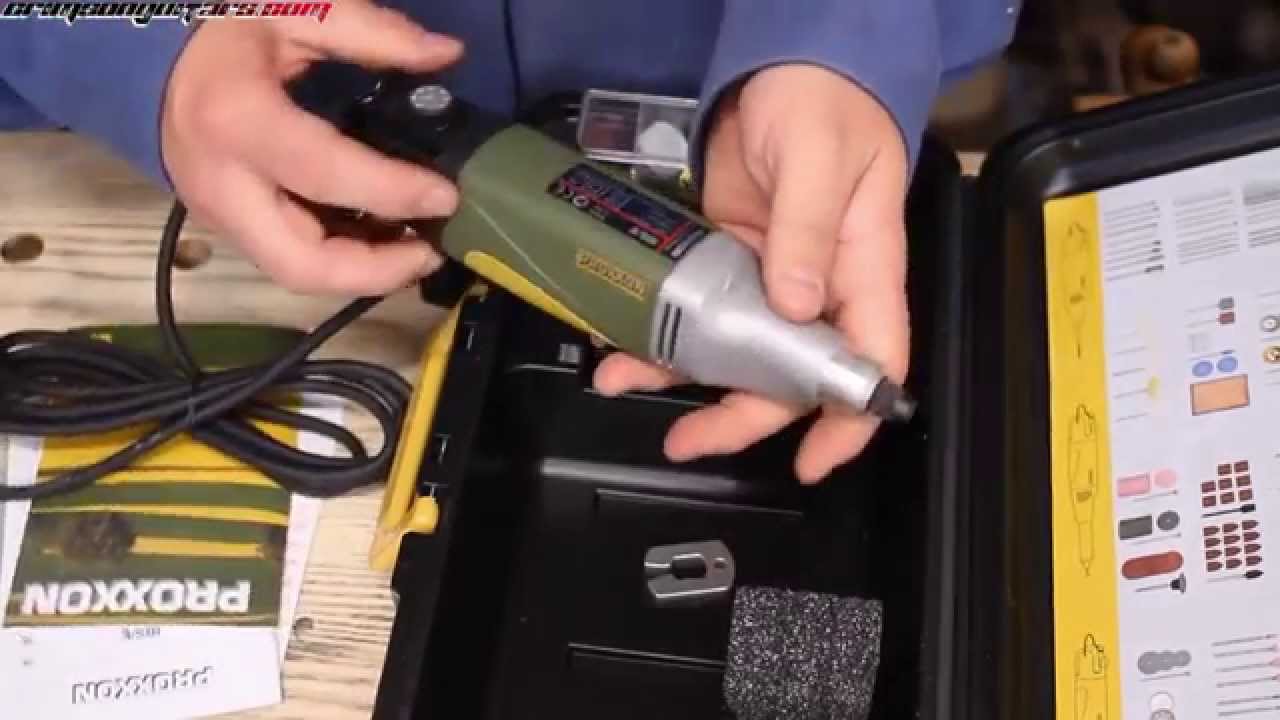 Weekend Workshop - A Demonstration of the Proxxon IBS/E 12V Professional Drill/Grinder
