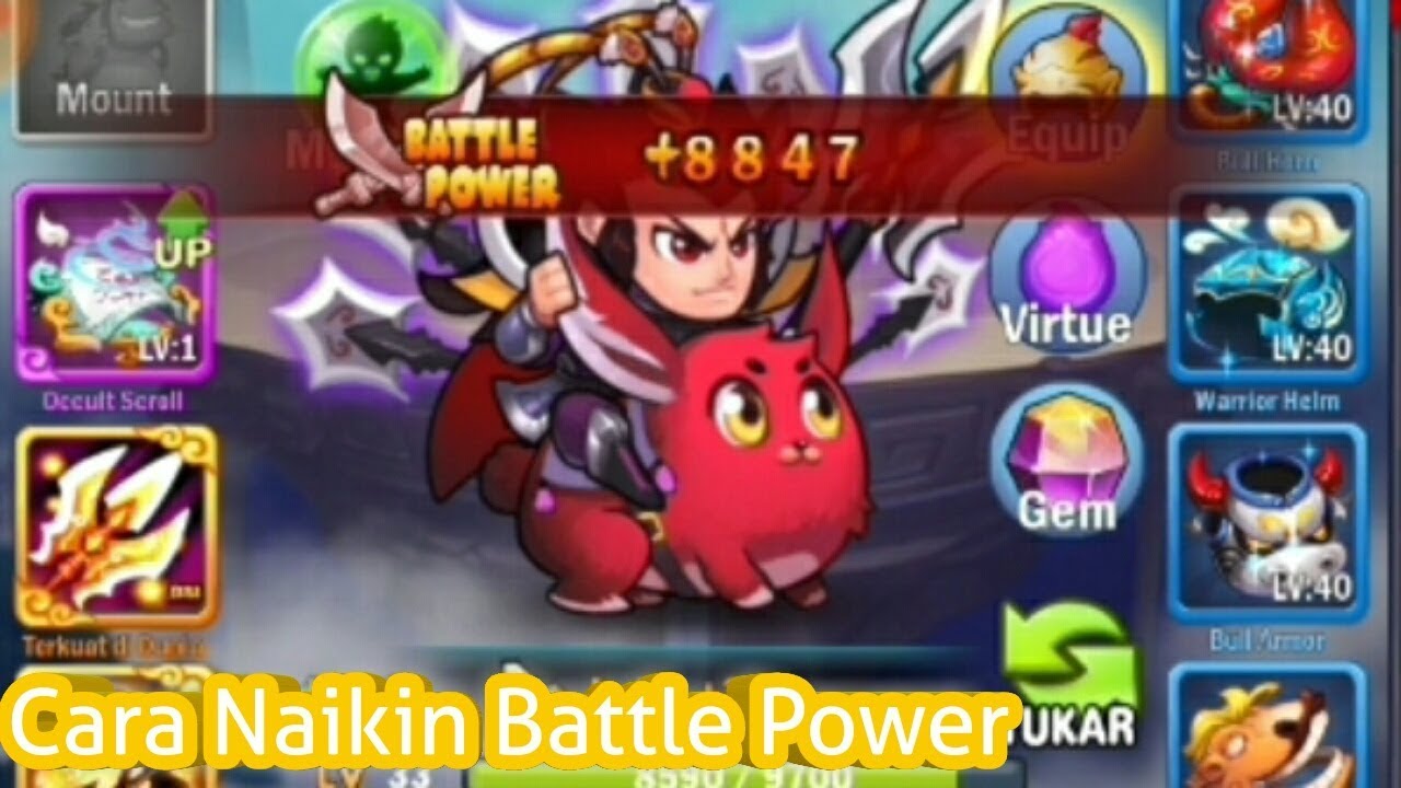 Cara Naikin BP/Battle Power Untuk Newbie | Dewa Ngamuk #5