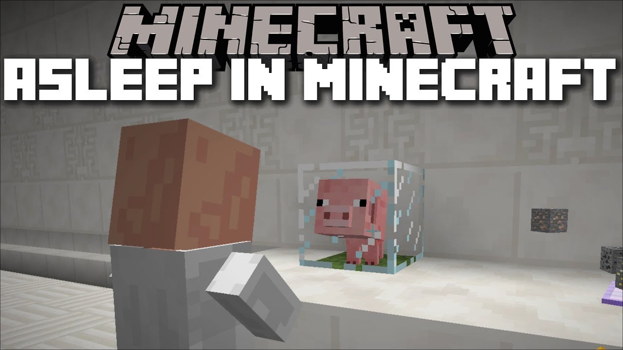 Minecraft DON'T FALL ASLEEP IN MINECRAFT!! ADVENTURE MAP!! Minecraft
