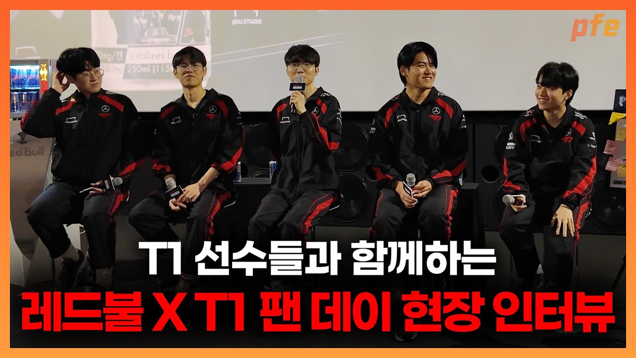레드불 X T1 팬 데이 현장 인터뷰 l T1 ROSE TOGETHER l 레드불 T1 다큐멘터리: 함께 날아오르다