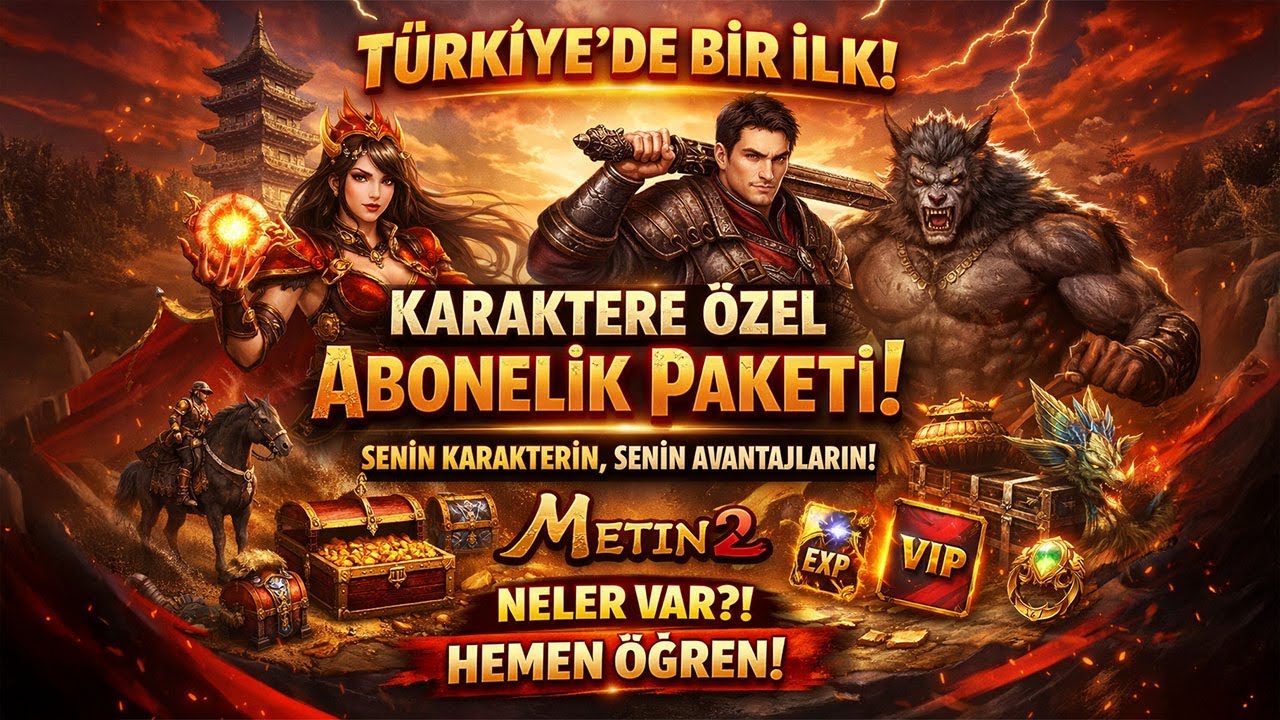 2026 YILINA DAMGA VURACAK O METİN2 PVP SERVER l 05.01.2026 20:00