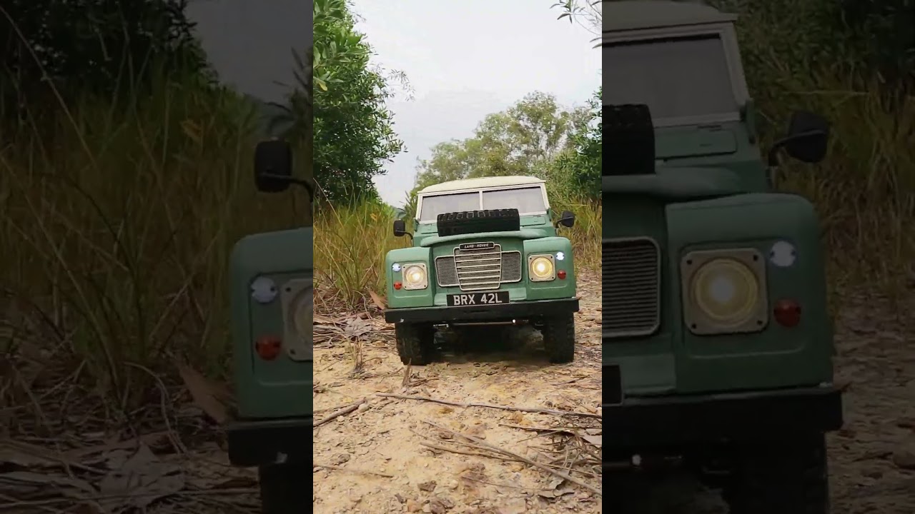 Boomracing BRX02 Land Rover Series III 109 #shorts #boomracing #rcscale #landrover