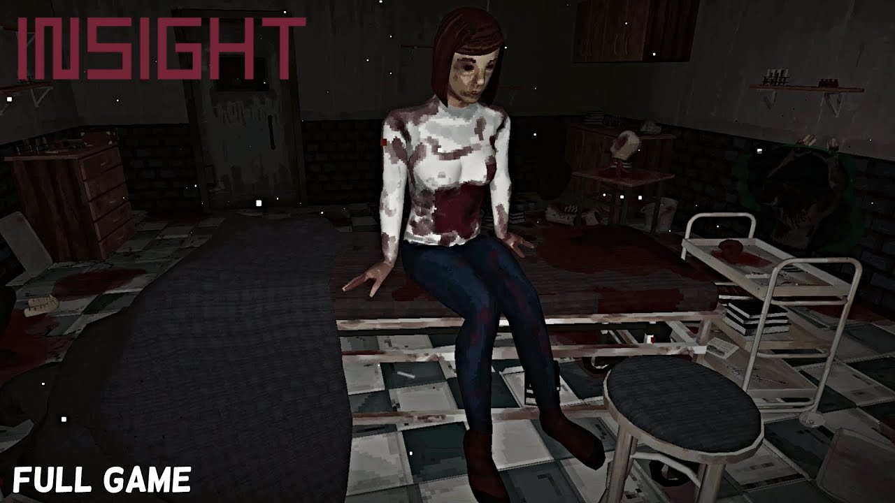 Insight - Full Game Walkthrough | All Ending | Indie Horror Game