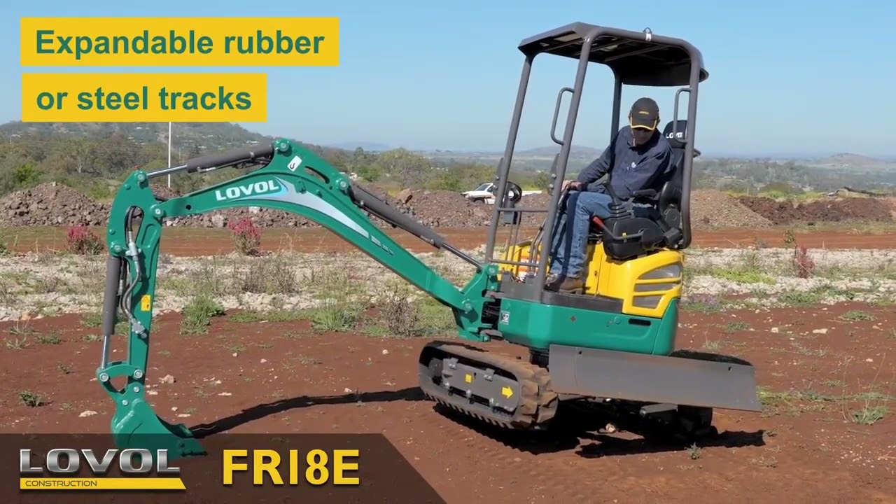 Lovol FR18E Mini Excavator,  Equipment Specialists