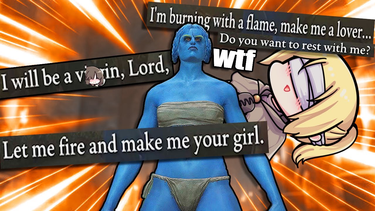 WHY IS EVERY CHARACTER H*RNY!? - Elden Ring POORLY TRANSLATED MOD Funny Moments #11