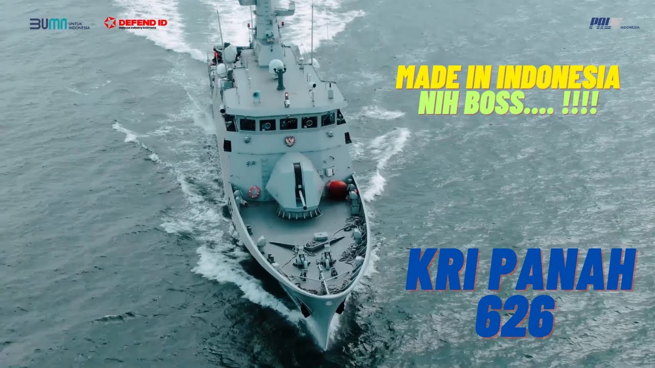 KCR 60 KRI PANAH 626 -  BERHASIL UJI DILAUTAN - SIAP TEMPUR...!!!!!
