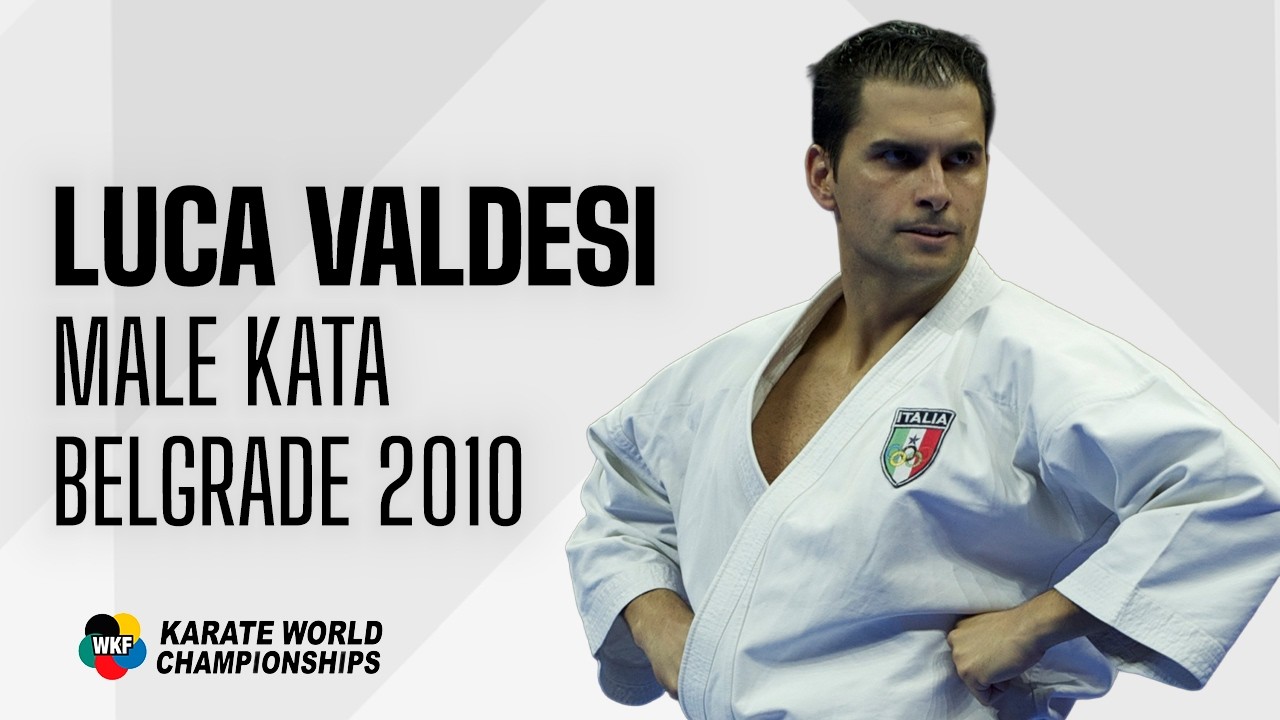 Luca Valdesi - Individual Kata Male Final - WKF World Karate Championship Belgrade 2010