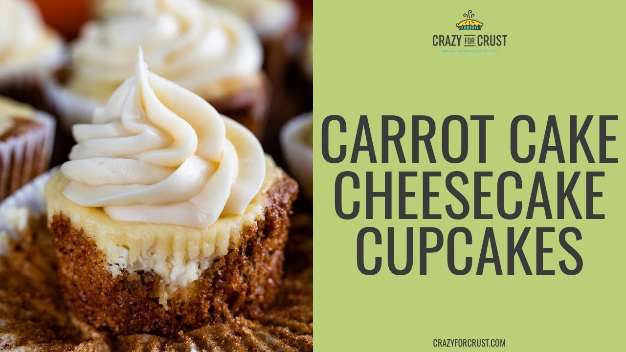 Carrot Cake Cheesecake Cupcakes