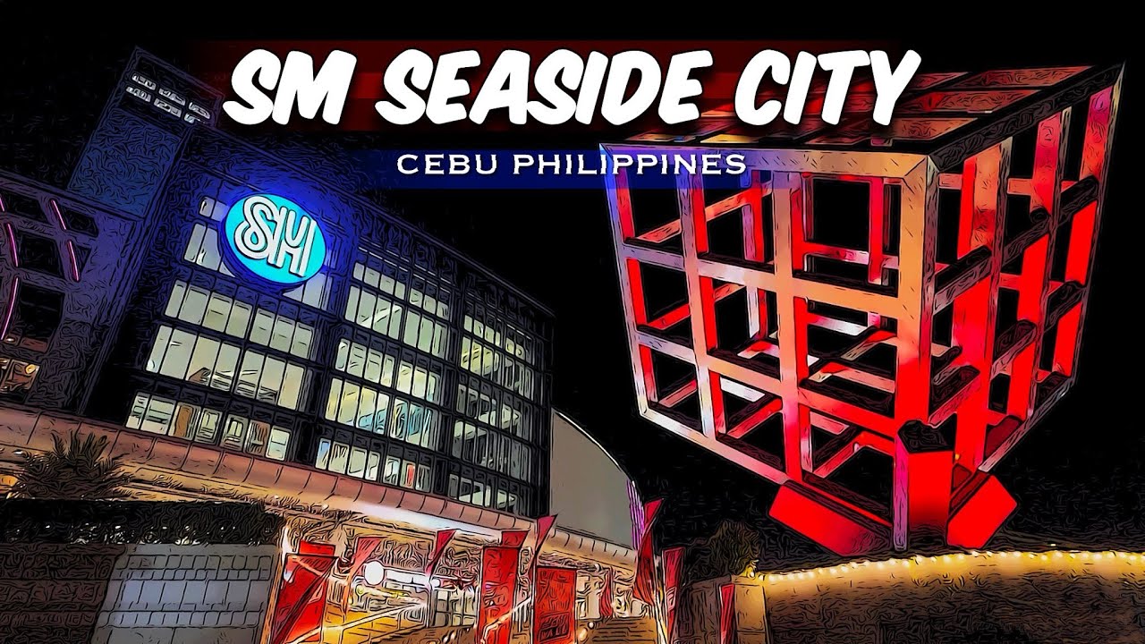 🐵[HD #CEBU 🇵🇭 ] SM SEASIDE CITY  - A Must-Visit Destination! | Walking Tour