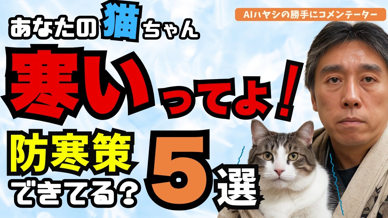 猫の命を守る5つの防寒策～獣医が警告する冬の危険サイン～【愛猫の悲鳴を見逃すな】