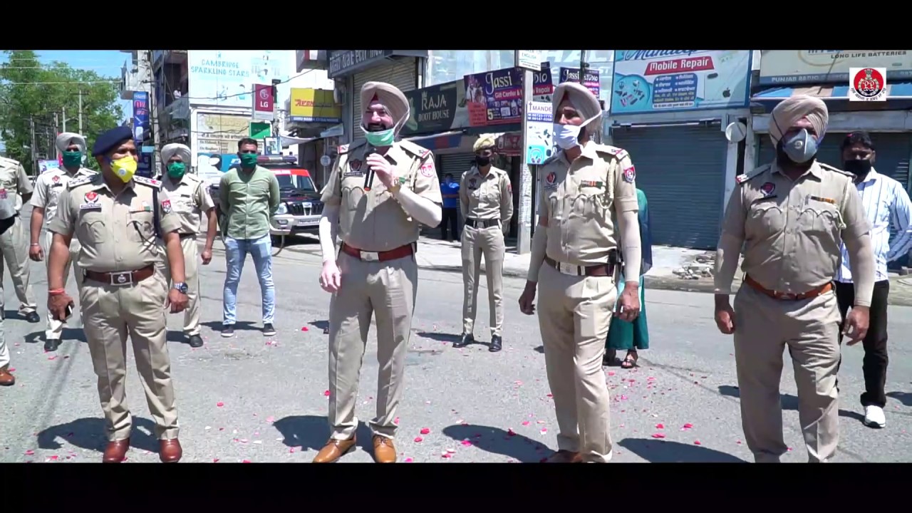 Awareness Song on Corona Virus COVID-19 by Garhshankar Police, HOSHIARPUR