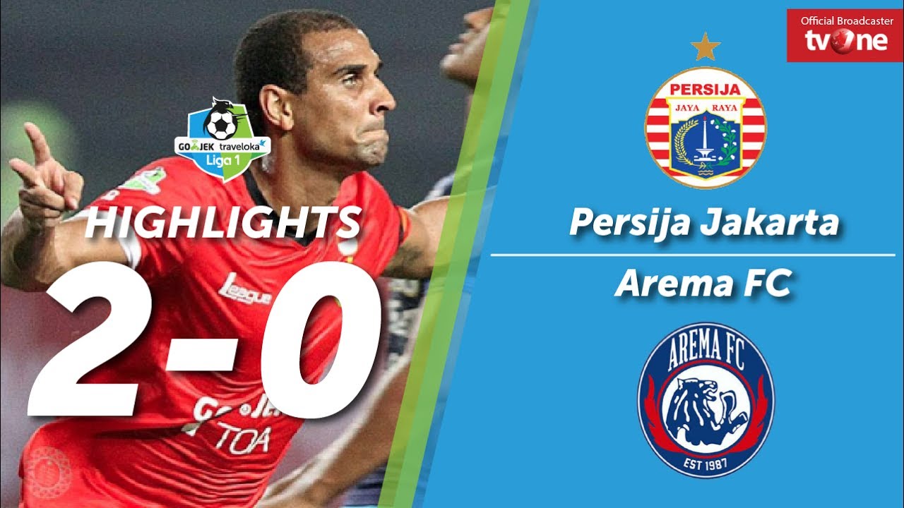 Persija Jakarta VS Arema FC: 2-0 All Goals & Highlights