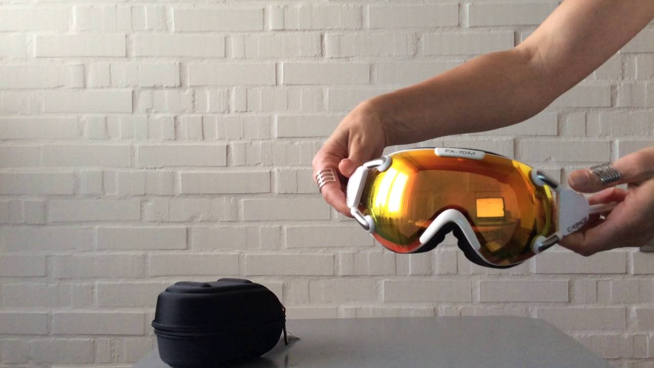 Маска Casco FX70L - как подобрать горнолыжную маску - обзор