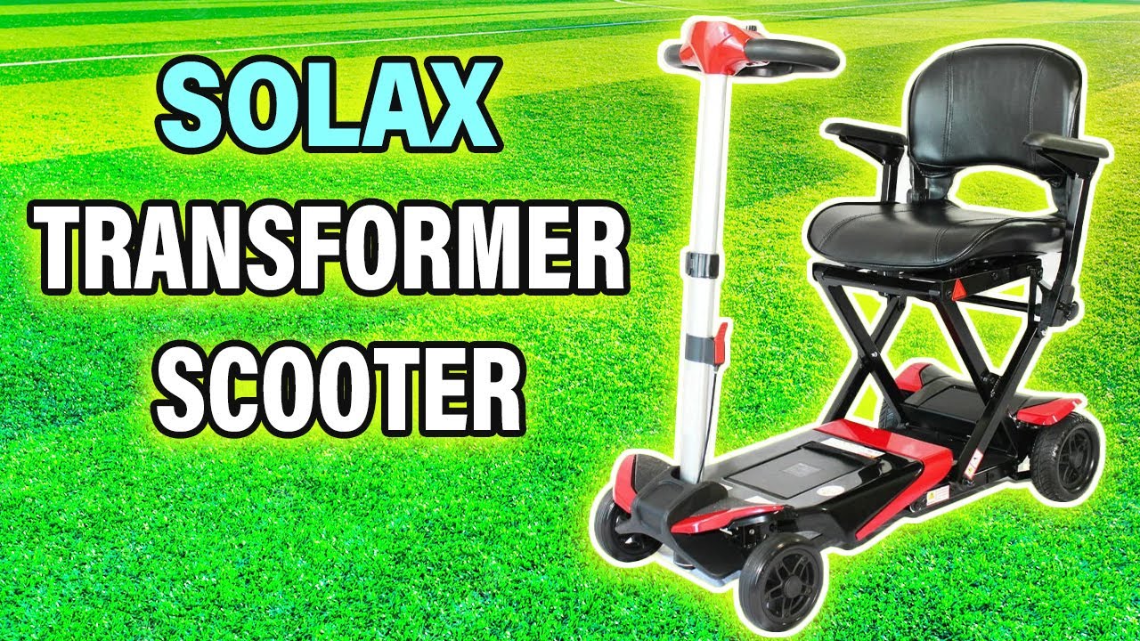 👩‍🔧How to Manually Open a Solax Transformer Scooter With Dead Batteries
