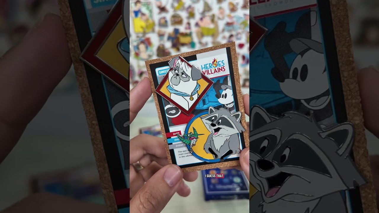 Disney World Pin Trading Event Mystery Pin Unboxing