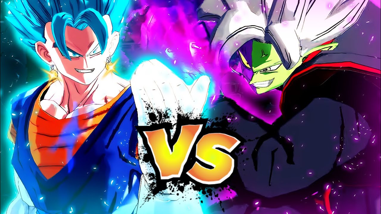 Vegito vs Zamasu in Dragon Ball LEGENDS!