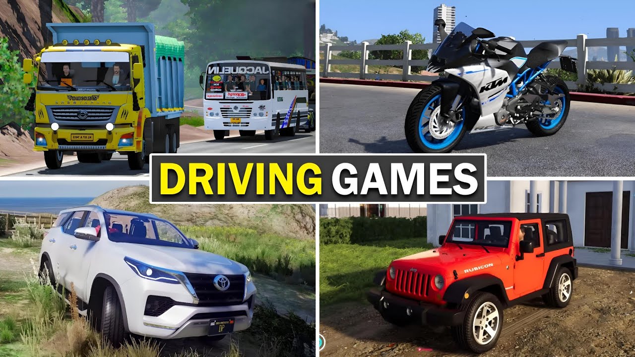 TOP 5 BEST DRIVING GAMES FOR ANDROID 2025! BEST DRIVING GAMES FOR ANDROID/DRIVING GAMES