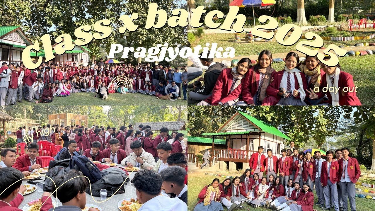Pragjyotika’s Class X Batch 2025 | A get together in Hoollock Heritage Resort