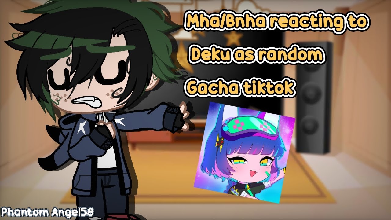 🍃 Mha/bnha reacting to Deku as random Gacha Tiktok 🍃 (Gacha Club)