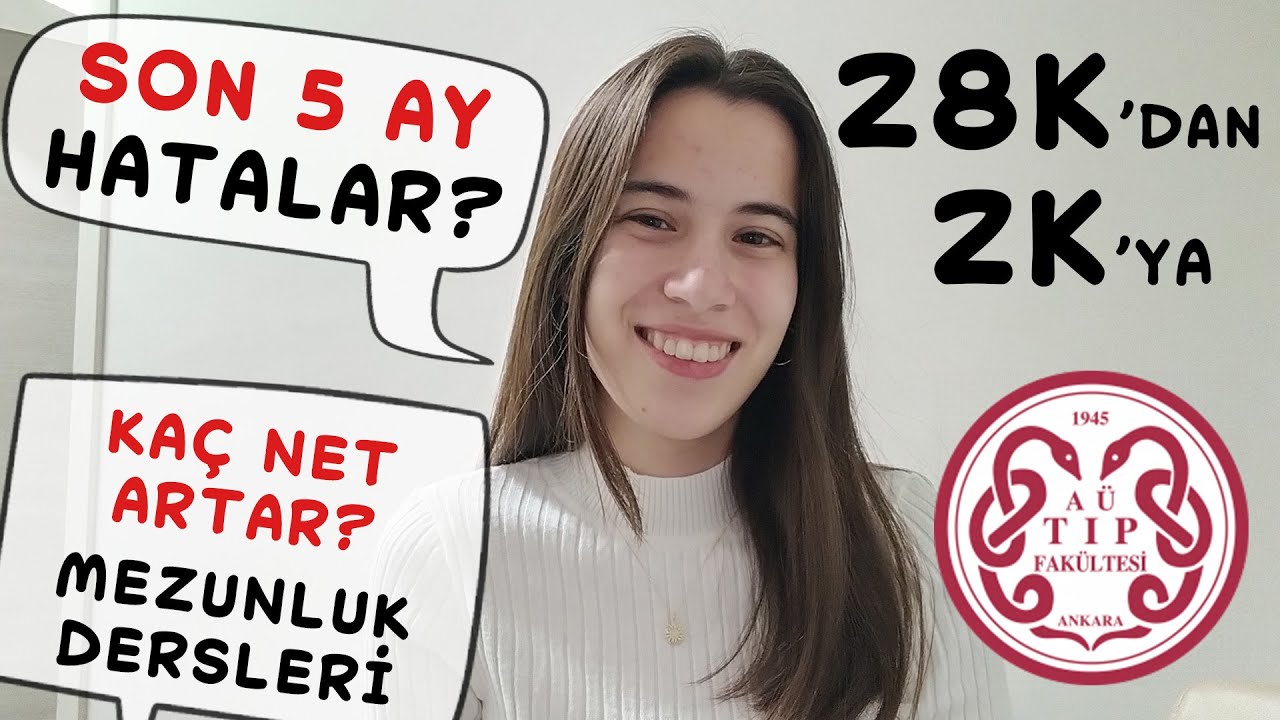 SON 5 AYDA DERECE YAPMAK! Tıp Kazanmak İçin Nasıl Çalışmalıyım?