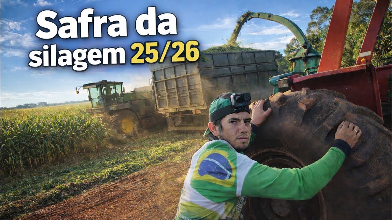 Iniciamos a safra da silagem 2025/2026 🚜🌽 | EP.1 