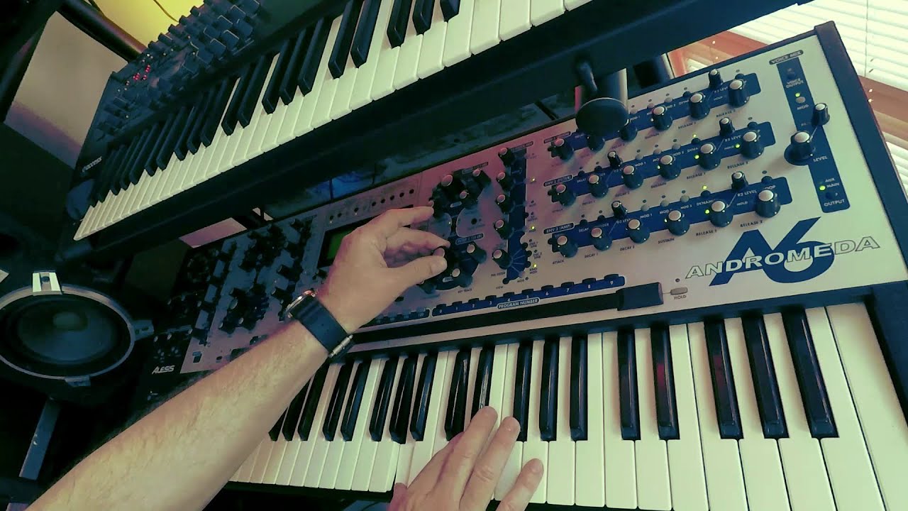 Alesis Andromeda A6 | playing some majestic sounds of the mother ship