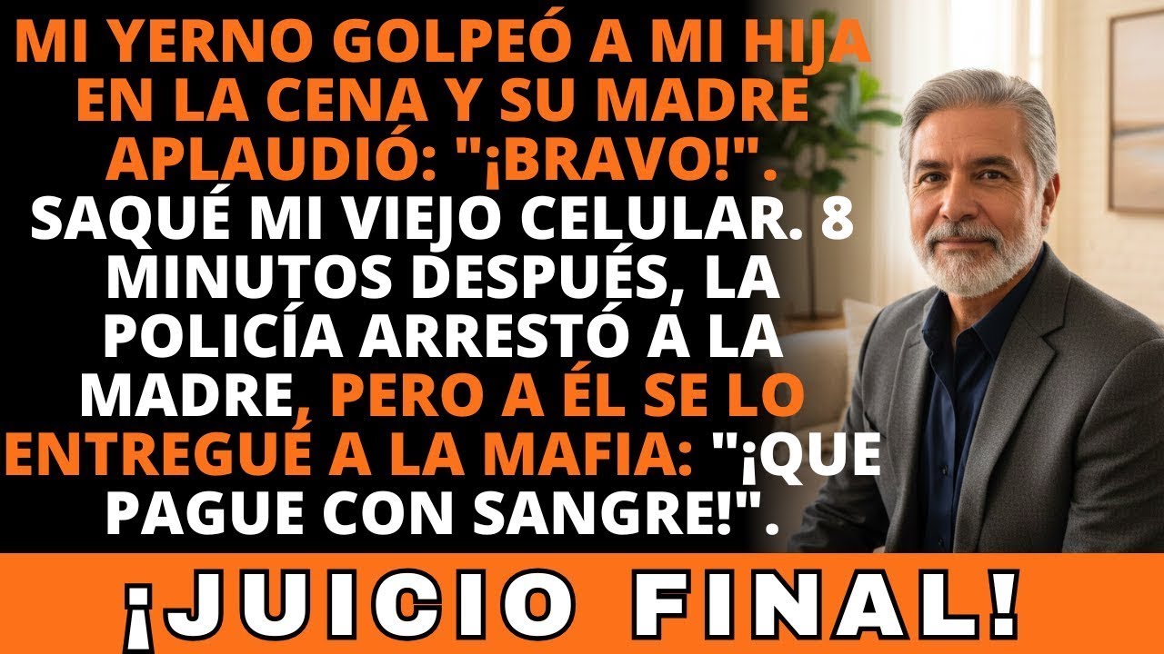 Mi Yerno Golpeó A Mi Hija En La Cena… Me Levanté, Hice Una Llamada Y Ellos No Sabían Lo Que Venía