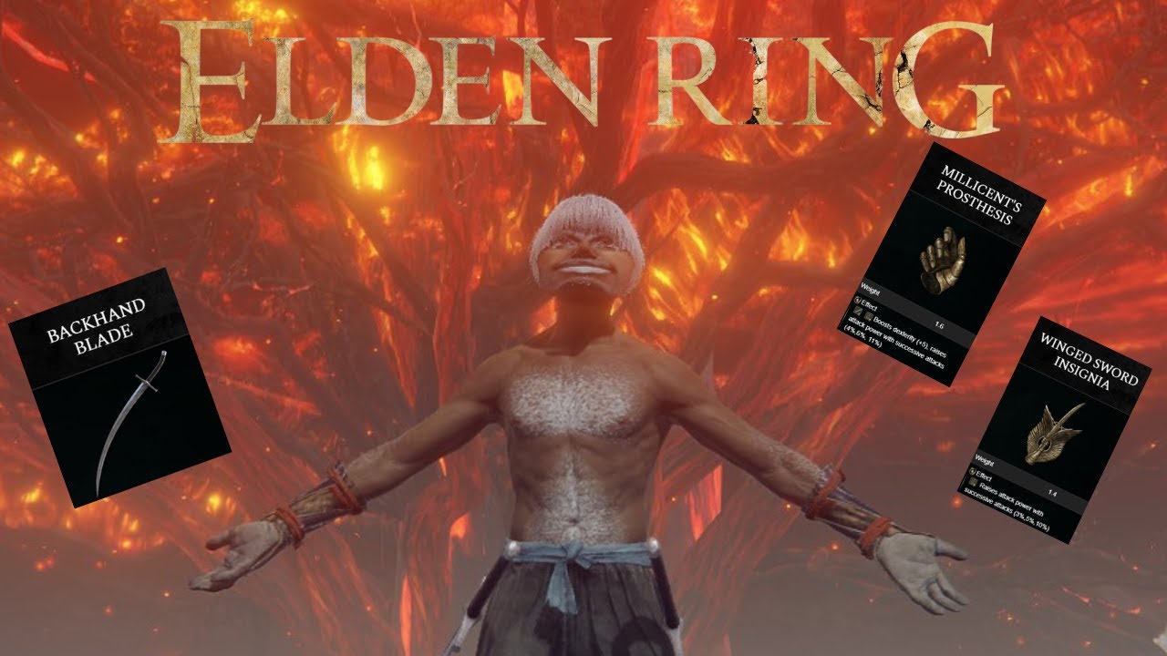 Beating Elden Ring with the backhand blades only