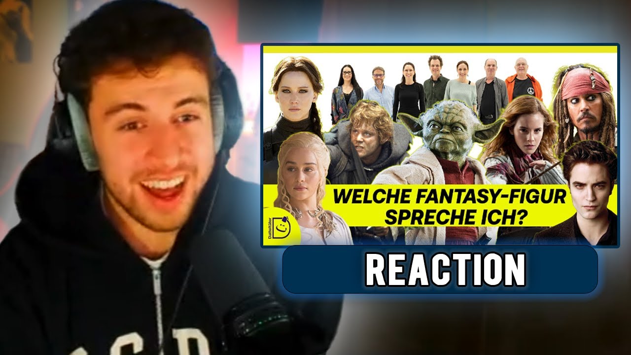 Das ist DER MEISTER aller SYNCHRONSPRECHER ! | ,,Welche FANTASY FIGUR spreche ich ?'' Reaction
