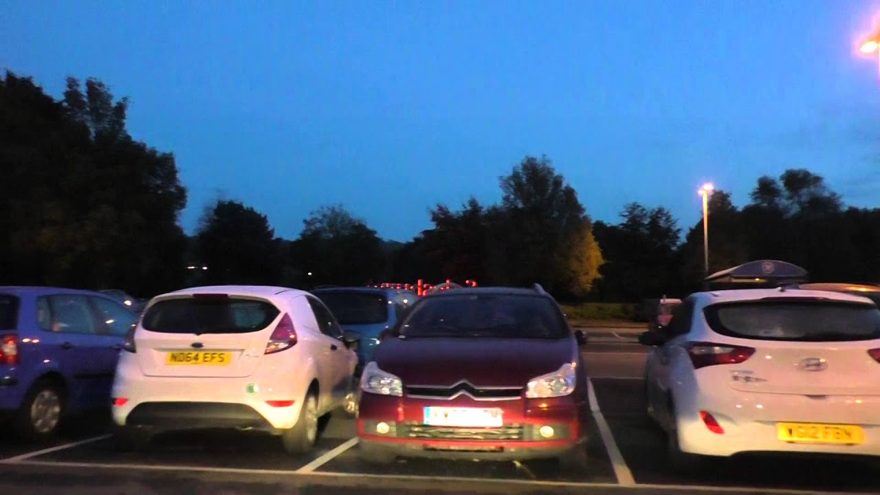 Driving On Plymouth Road & Embankment Road A374 Plymouth, Devon, England 29th October 2015