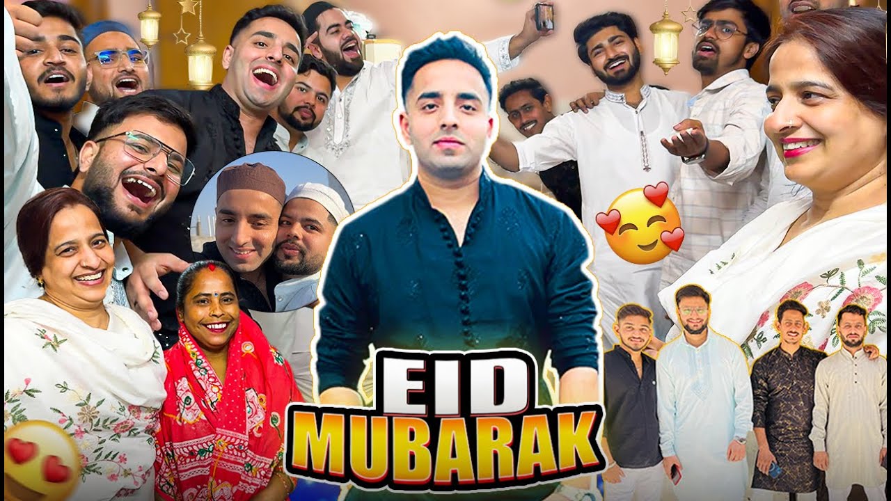 Eid Special Full Day Vlog 🤩 With Family & Team 🤲🌙 | #eidmubarak #sahilkhannt