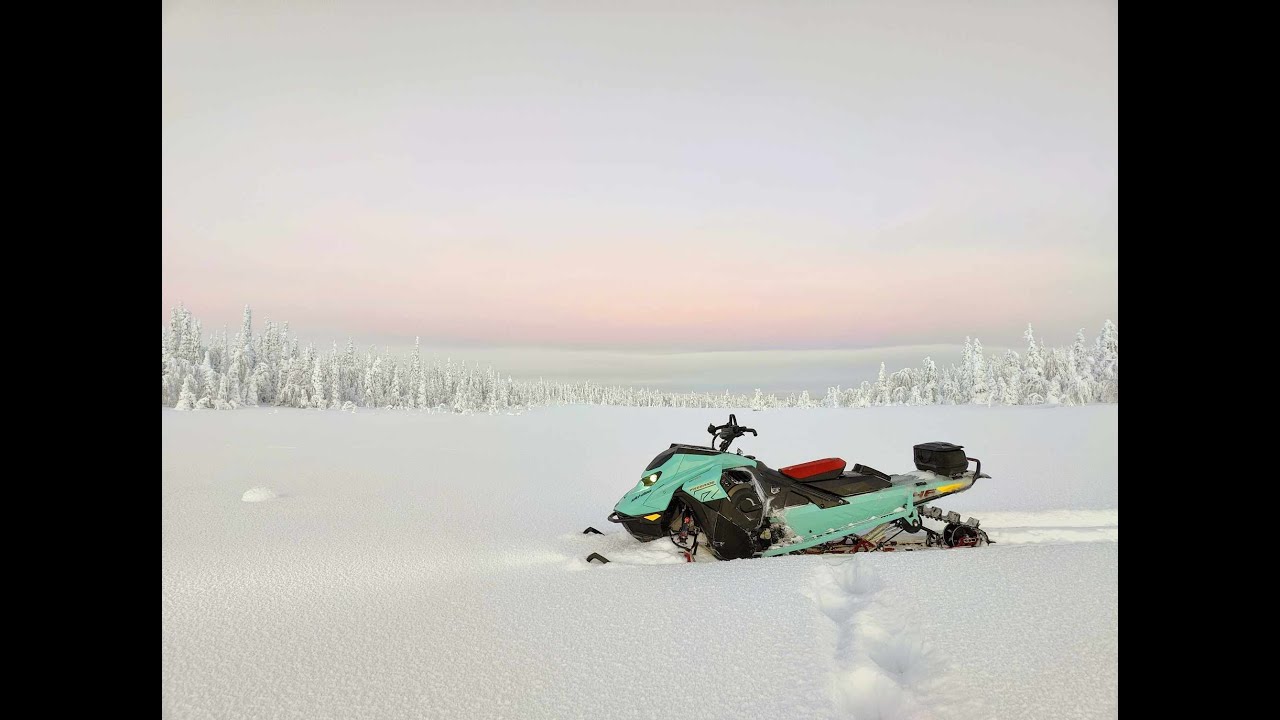 First ride on my new Ski-Doo Freeride 146