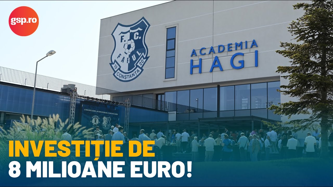 Cum arată hotelul construit cu 8 milioane de euro de Gică Hagi în Academia de la Ovidiu