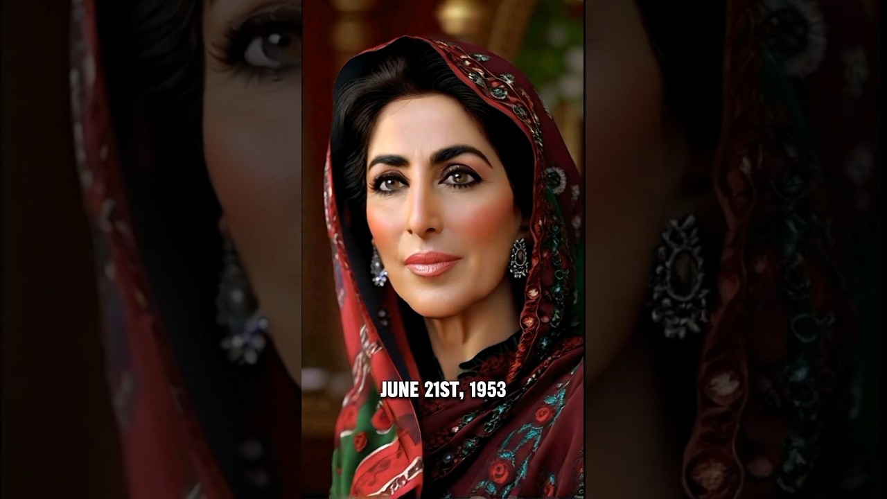 Benazir Bhutto: The Journey and Legacy of a Political Icon #political #shorts #legacy